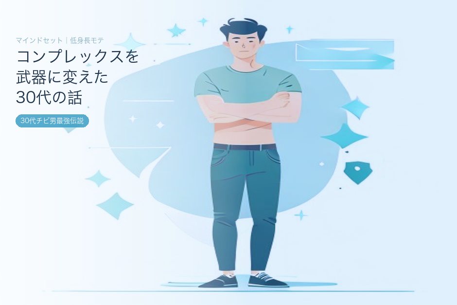 身長コンプレックスを武器に変えた30代の話